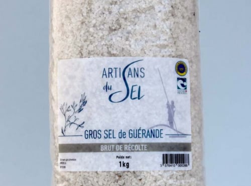 Artisans du Sel - Sel de Guérande Brut de Récolte 1kg