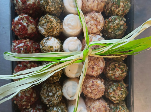Chèvrerie Bêle-aventure - Plateaux de fromage de chèvre de 15 bouchons