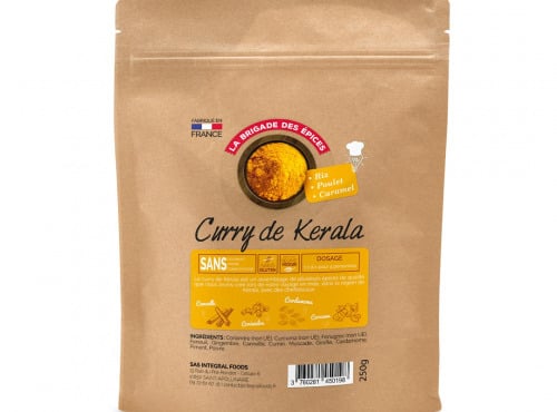 La Brigade des Epices - Curry de Kerala - sachet kraft 250g