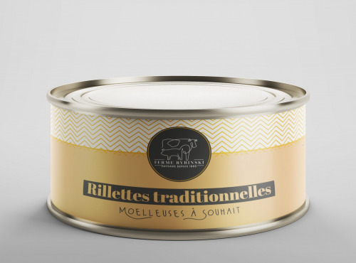 Ferme Rybinski - Rillettes 190g