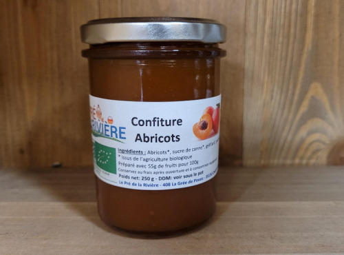 Le Pré de la Rivière - Confiture Abricot