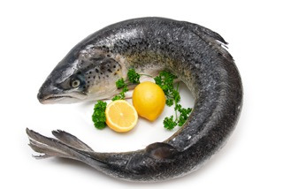 Ma poissonnière - Saumon Entier Label Rouge - Pièce De 2 Kg