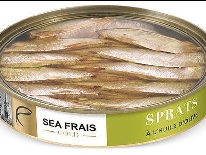 L'atelier Sea Frais - Sprats MSC dans l’huile d’olive d’origine biologique 120gx10