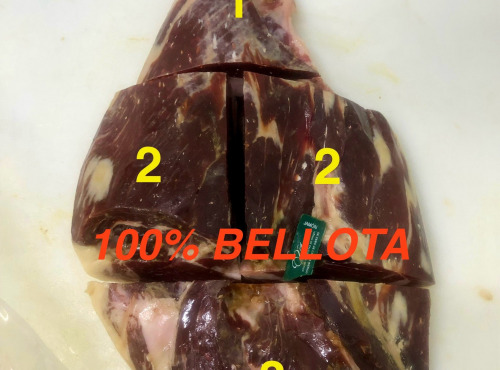 L’Oliveraie du Coudon - PATANEGRA - JAMBON DE BELLOTA 100% IBERIQUE  ( PIECES 2 )