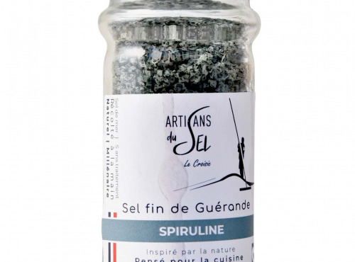 Artisans du Sel - Moulin à Sel à la Spiruline 80g x 9