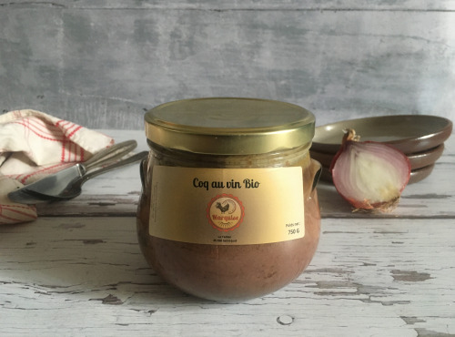 Les poulets de la Marquise - Coq au vin BIO - 750g