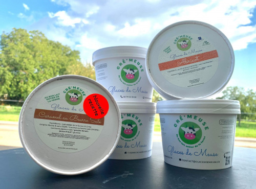 Glaces de Meuse - Glaces OFFRE SPÉCIALE 6 pots de 360g