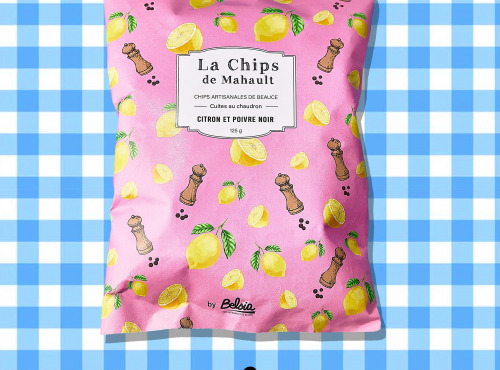 Chips BELSIA - La chips de Mahault - Citron & poivre