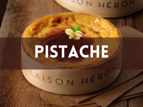 Maison Héron père et filles - Flan parfumé pistache - 6 pers