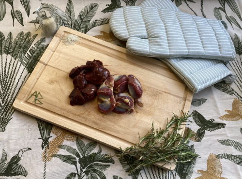 Ferme des Gravelines - Abats - GESIERS DE POULET BIO - 1KG