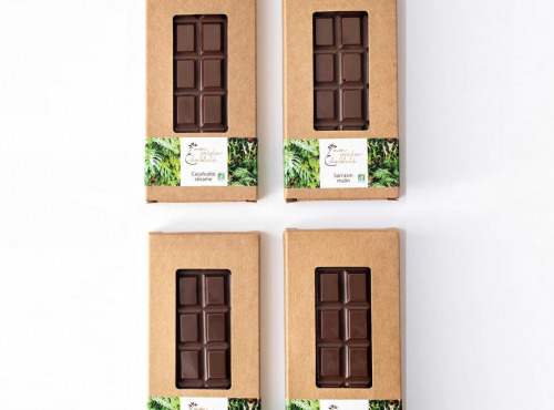 Mon jardin chocolaté - Mon Pack Dégustation Tablettes Bio Praliné