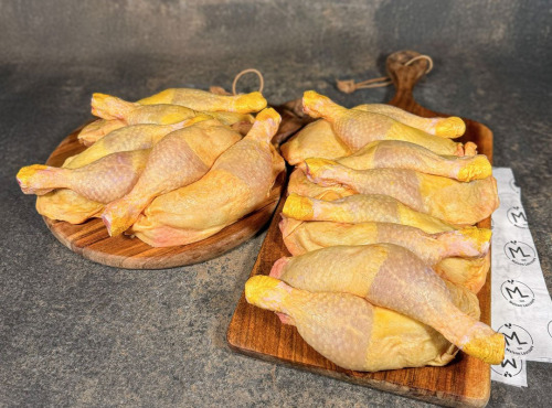 Maison Lascours - 3 kg de Cuisses de Poulet Fermier Label Rouge