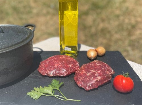 L’Echo Paysan - [Précommande] Préparation hachée de veau Salers bio 4x500g (2kg)