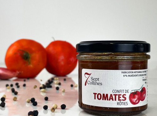 Sept Collines - Tartinable apéritif - Confit de Tomates Rôties 100 g