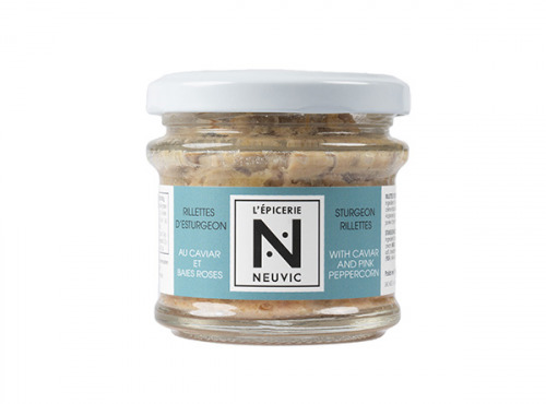 Caviar de Neuvic - Rillettes D'esturgeon Au Caviar Et Baies Roses