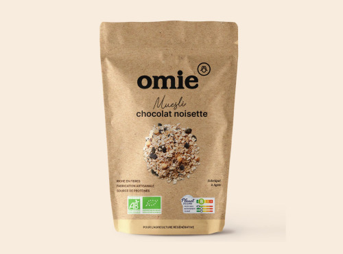 Omie - Muesli chocolat noisettes 340 g - 340 g