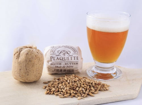 Beurre Plaquette - Beurre Malt De Bière 100g X 12