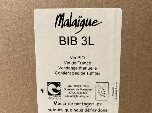 Domaine de Malaïgue - Bib Rouge Cévennes 3 L