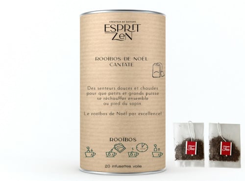 Esprit Zen - Rooïbos de Noël " Cantate "- Boite de 20 infusettes