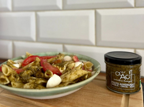 CLAC Conserverie - Pesto Auvergnat basilic cantal noix 100g