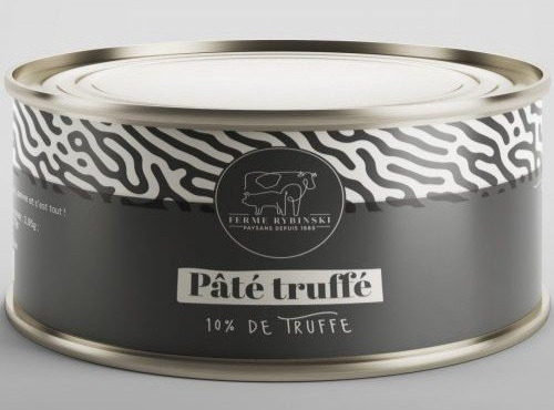 Ferme Rybinski - Pâté truffé 10% 190g