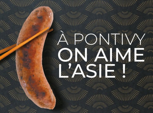 Le Lavandier Charcutier Pontivy - Saucisse Asiatique x4 (560gr)