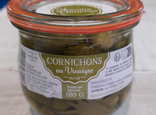 L'Armoire à Conserves - Conserves de Cornichons au vinaigre 180g