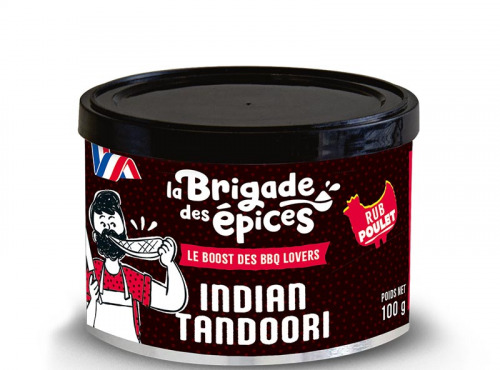 La Brigade des Epices - RUB Indian Tandoori - Assaisonnement indien pour la volaille - 100g