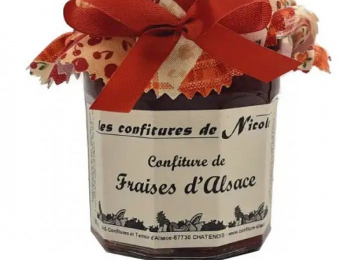Maison Schmid - Confiture Fraise d'Alsace - Les Confitures de Nicole
