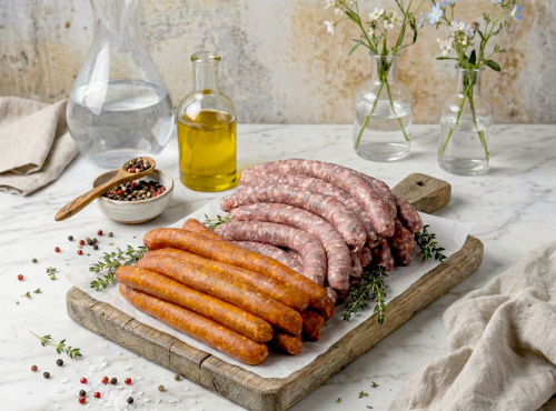 Maison Lascours - Colis de Pâques - Saucisses de Pâques