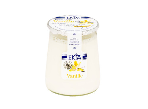 Bastidarra - Ekia - Yaourts Vanille pot verre - 4 Pots