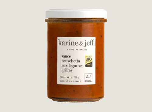 Karine & Jeff - Sauce bruschetta aux légumes grillés 200g