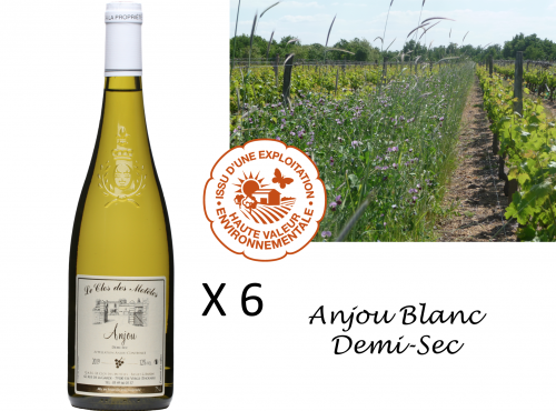 Château de Belleville Maison Baron - Aoc Anjou Blanc Demi-sec 2020. 6 Bouteilles