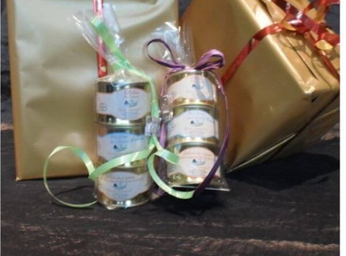 Ferme Caussanel - Coffret gourmand canard "Les Minis" : foie gras, rillettes, délice du causse