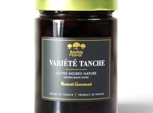 Moulin à huile Bastide du Laval - Olives noires variété Tanche nature