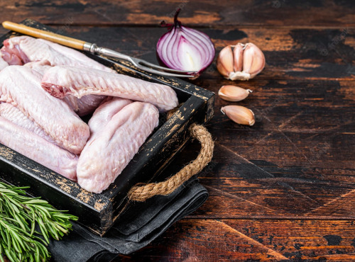 Ferme des Hautes Granges - Ailes de canards cru - 1kg