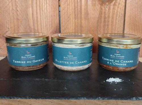 Ferme Bleu Canard - Trio de terrines 570g