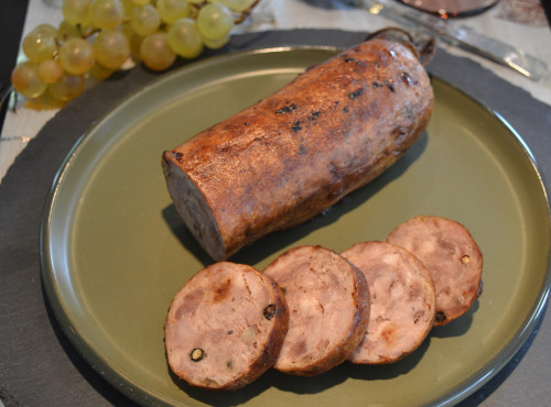 Terre de Gallie - SAUCISSE DE FAISAN AUX 5 BAIES A PARTAGER