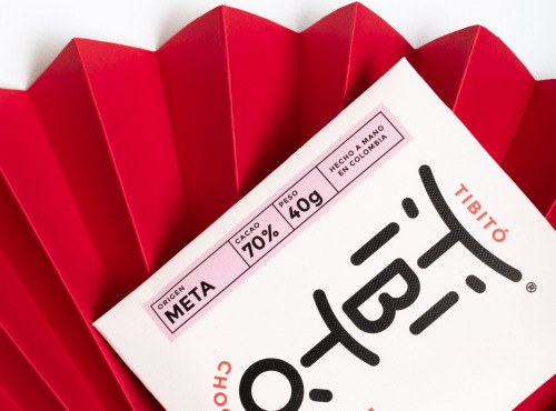 La Cooperativa - Tablette Chocolat TIBITÓ 70% Cacao Origine Meta, Colombie 40g