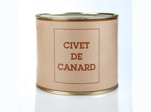 Ferme de la Garrigue Haute - Civet de canard au vin de Cahors 1,4kg