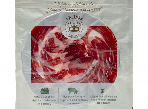 L’Oliveraie du Coudon - JAMBON IBÉRIQUE CEBO de CAMPO 50% IBERIQUE BLISTER 100GR