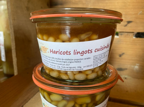 Des Poules et des Vignes à Bourgueil - Haricots coco cuisinés