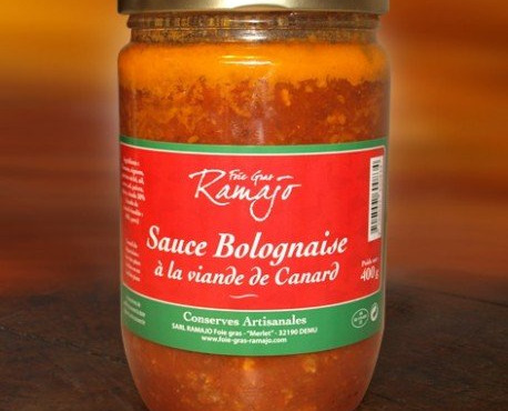 Maison Ramajo - Sauce Bolognaise à la viande de Canard 550g