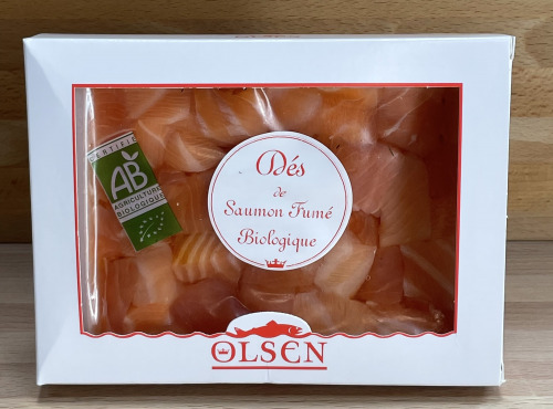 Olsen - Saumon fumé Bio dés - 200g
