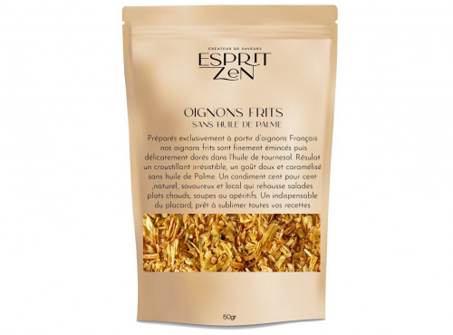 Esprit Zen - Oignons frits - sans huile de palme - 50g