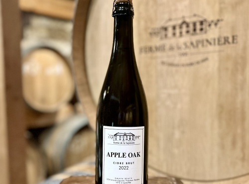Ferme de la Sapinière - Cidre Apple Oak 6x75cl