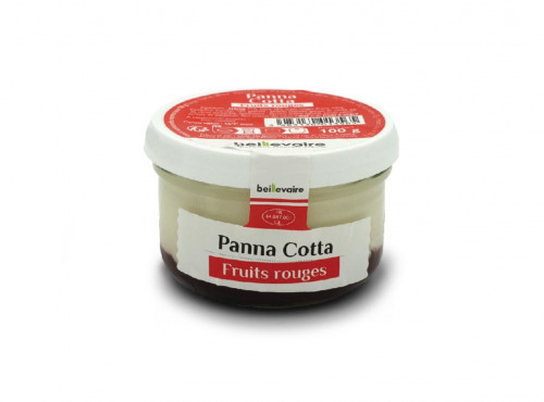 BEILLEVAIRE - panna cotta fruits rouges