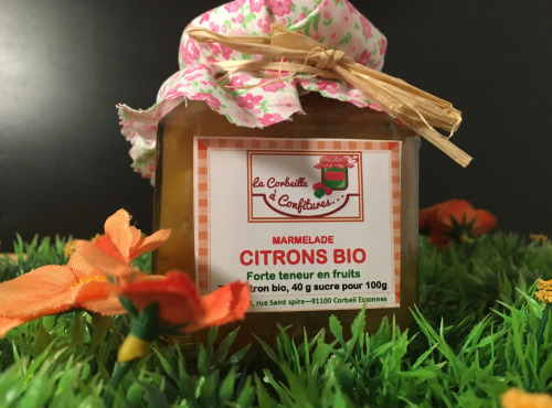 La Corbeille à Confitures - Marmelade Avec Des Citrons Bio