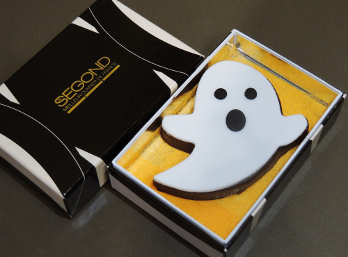 Philippe Segond MOF Pâtissier-Confiseur - Fantôme D'halloween Praliné