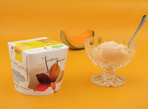 Le Jardinier Glacier - Sorbet Melon Charentais - 550ml